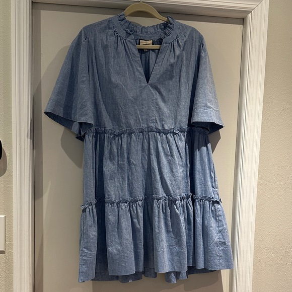 Tuckernuck Chambray Crawford Dress, size XL - Picture 6 of 8